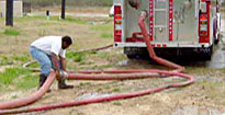 Fire department static water source evaluations