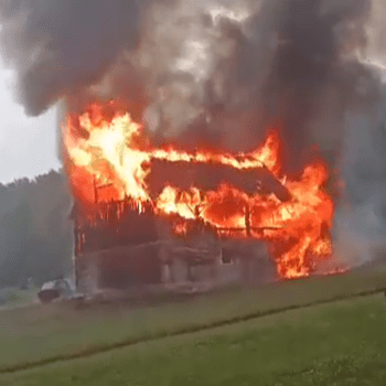 Union VFD barn fire